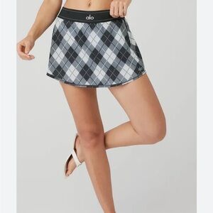 Alo yoga argyle skort sz xxs